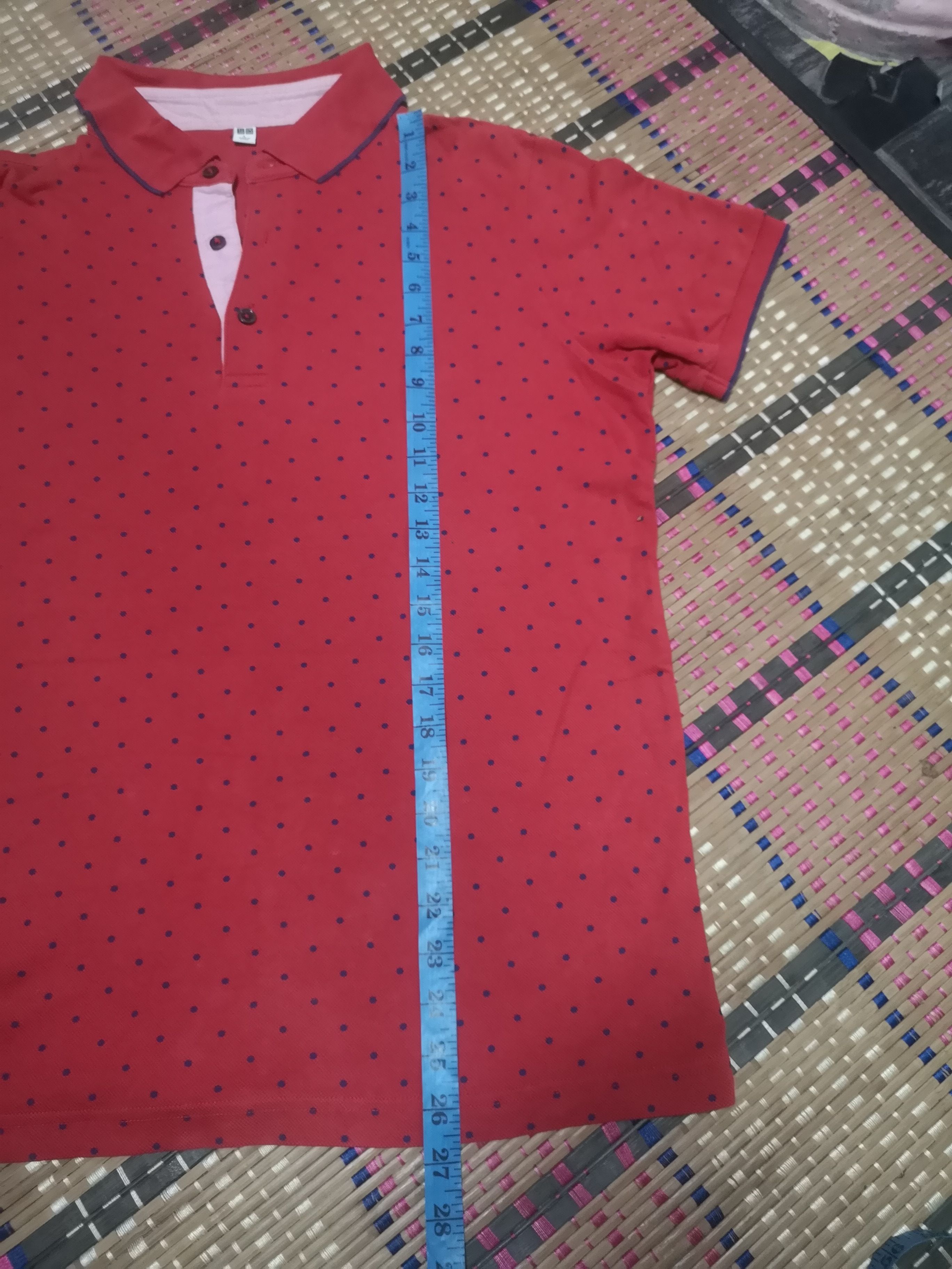 Japanese Brand × Uniqlo Uniqlo Polo Polka-dot Size US M / EU 48-50 / 2 - 7 Thumbnail