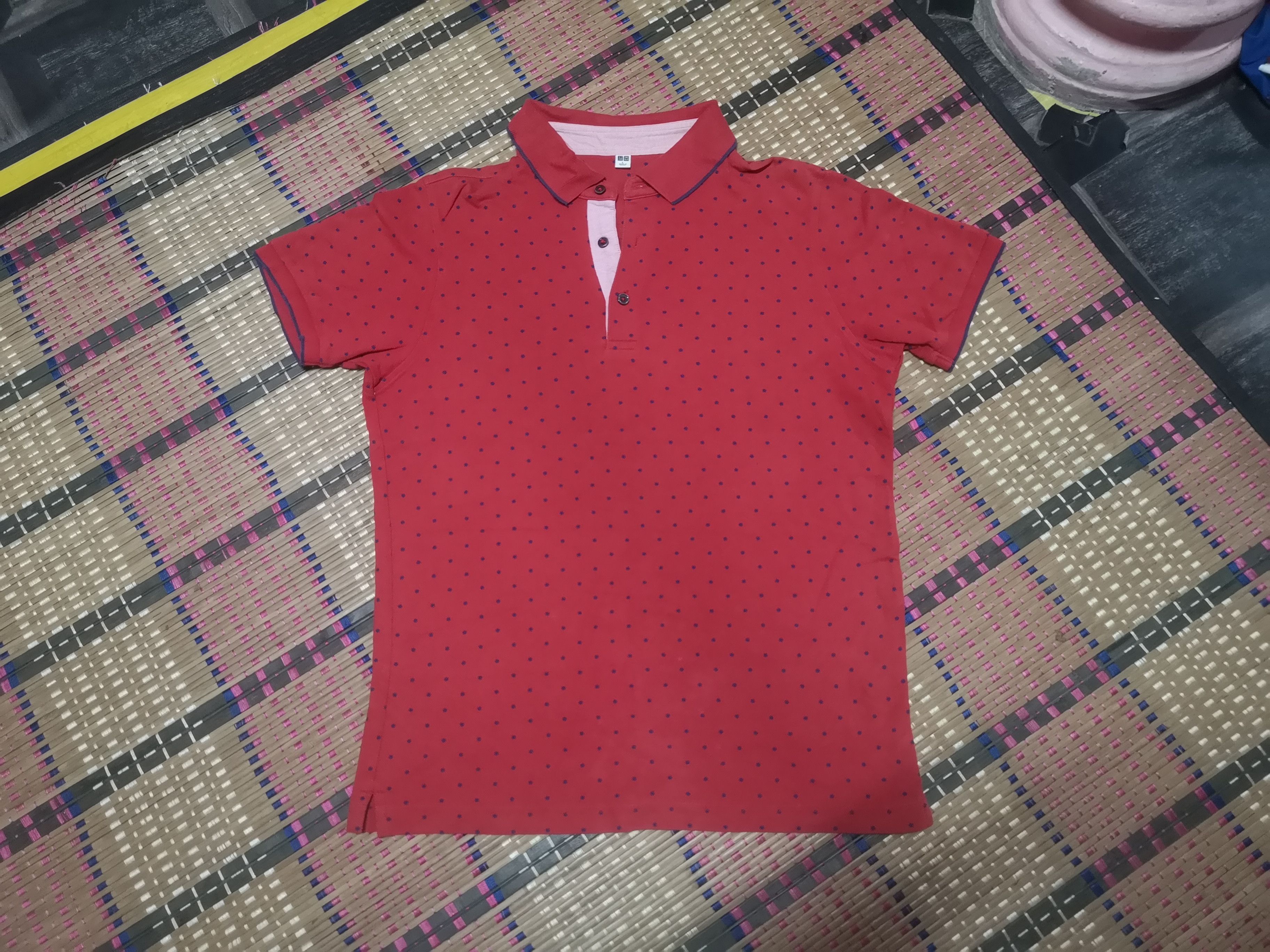 Japanese Brand × Uniqlo Uniqlo Polo Polka-dot Size US M / EU 48-50 / 2 - 1 Thumbnail