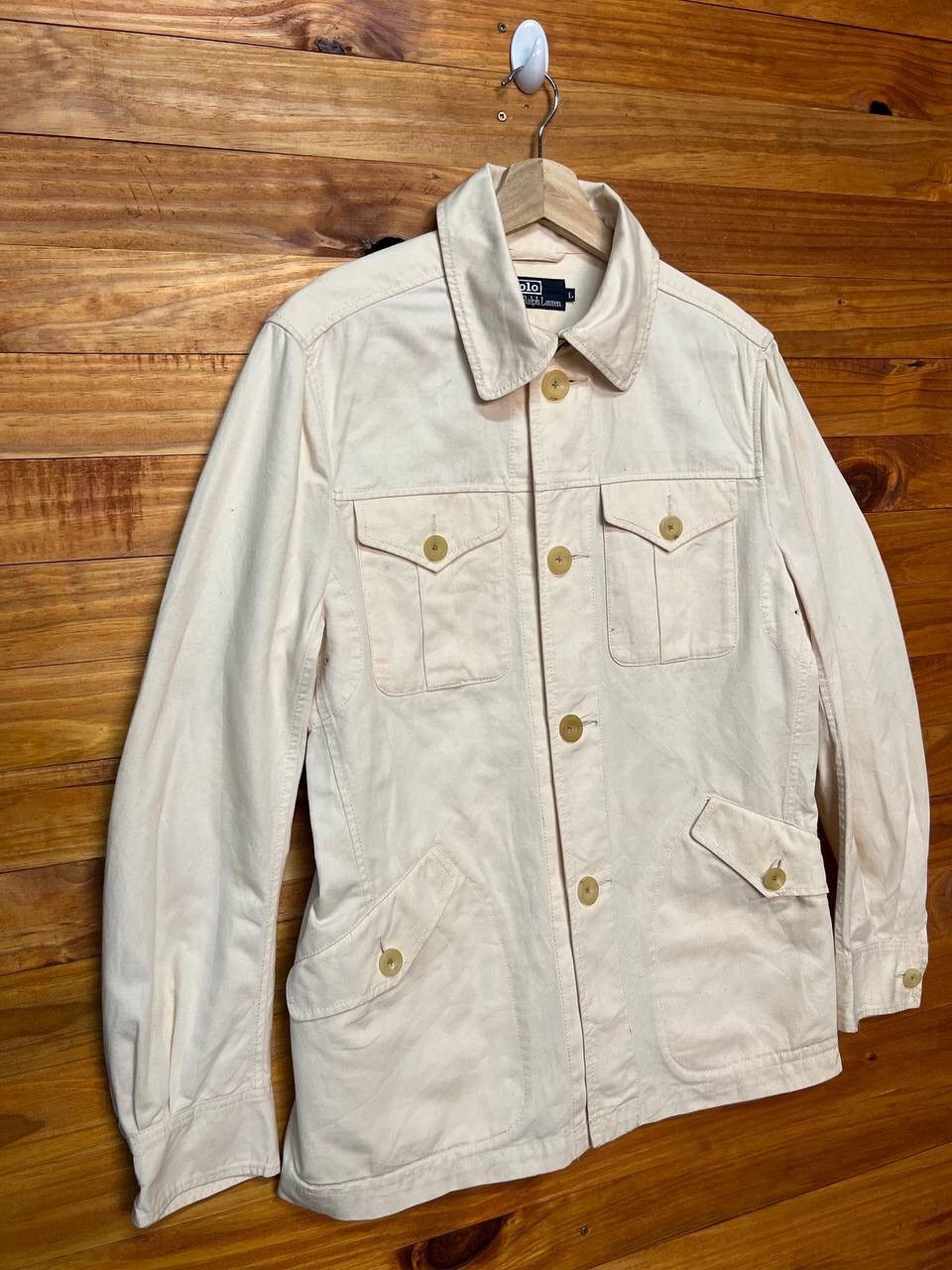 Polo Ralph Lauren × Vintage POLO RALPH LAUREN WORKWEAR JACKET Size US L / EU 52-54 / 3 - 2 Thumbnail