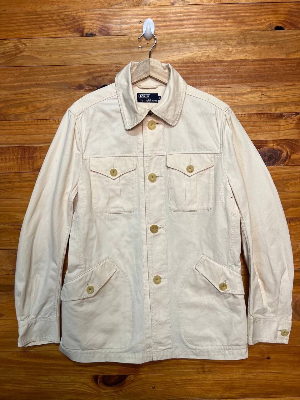 Polo Ralph Lauren × Vintage POLO RALPH LAUREN WORKWEAR JACKET Size US L / EU 52-54 / 3 - 1 Thumbnail