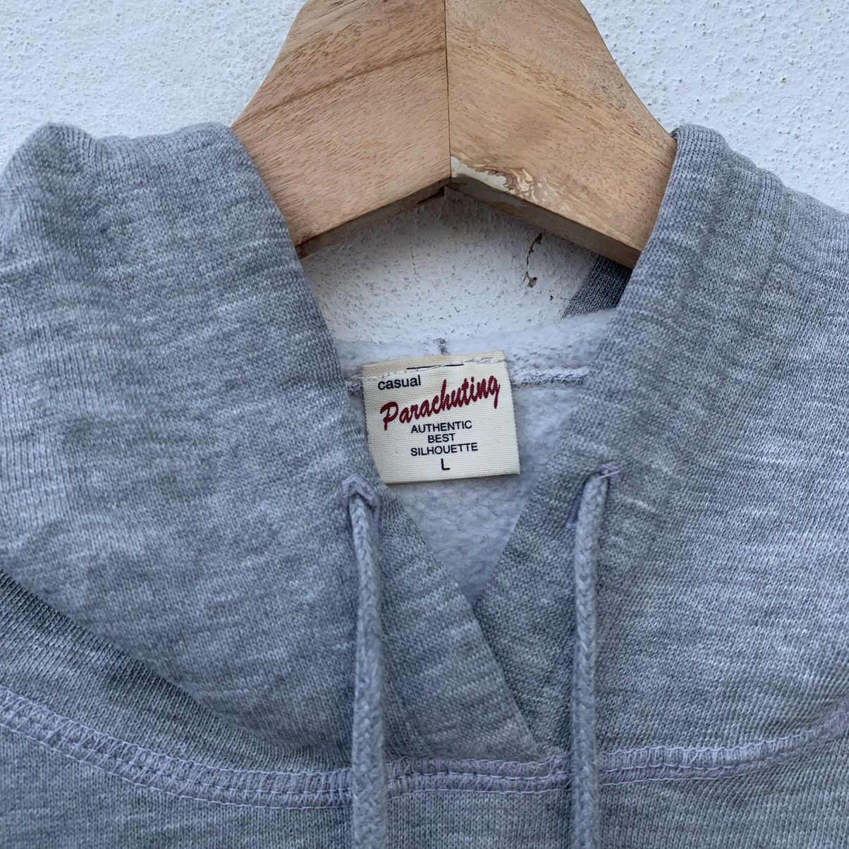 Japanese Brand VINTAGE PARACHUTING HOODIE BIG LOGO RARE DESIGN Size US L / EU 52-54 / 3 - 4 Thumbnail