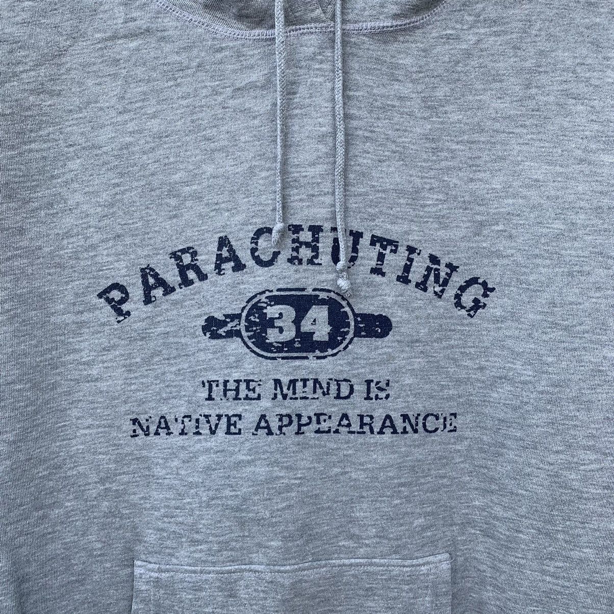 Japanese Brand VINTAGE PARACHUTING HOODIE BIG LOGO RARE DESIGN Size US L / EU 52-54 / 3 - 3 Thumbnail