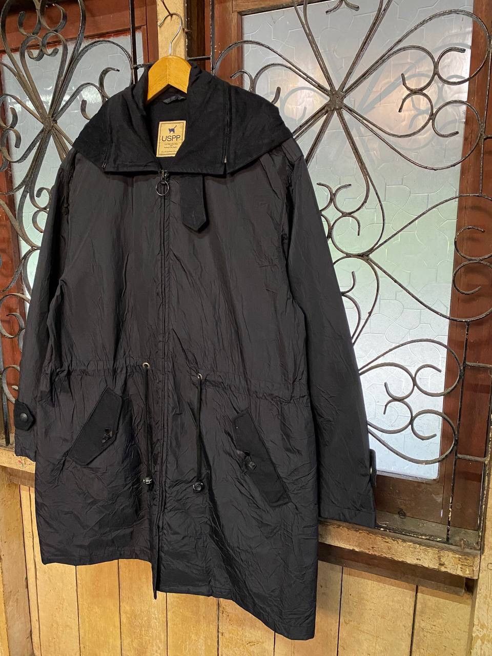 American Apparel UNITED STATES OF PARADISE PARK NYLON HOODED PARKA Size US M / EU 48-50 / 2 - 6 Thumbnail