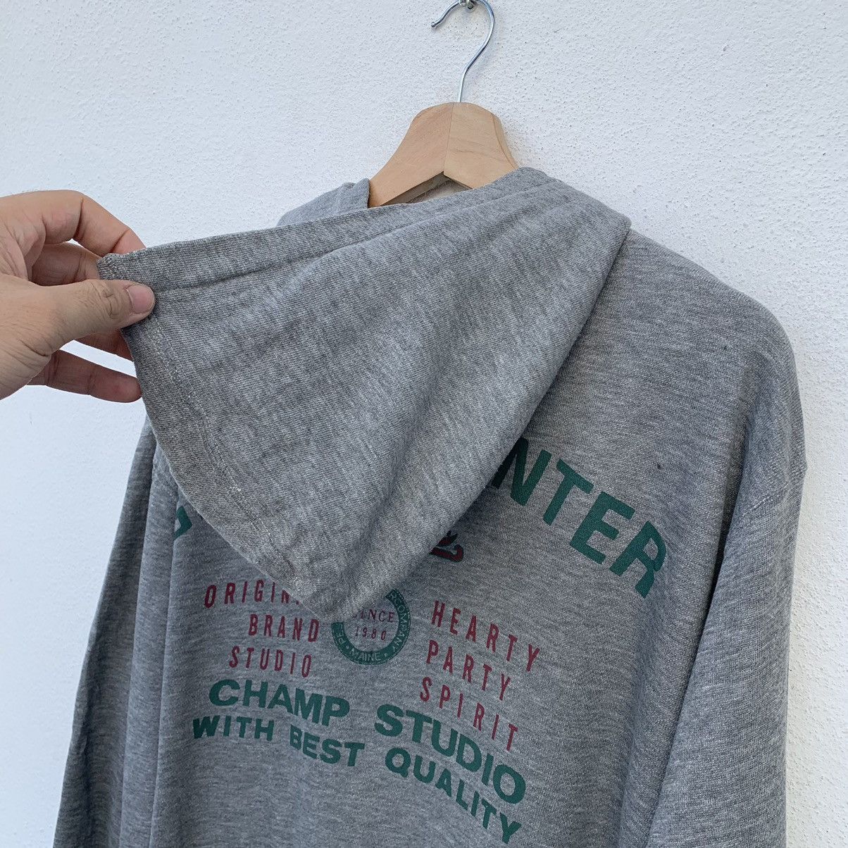 Japanese Brand VINTAGE GENERAL WINTER PACIFIC BIG LOGO HOODIE Size US M / EU 48-50 / 2 - 9 Thumbnail