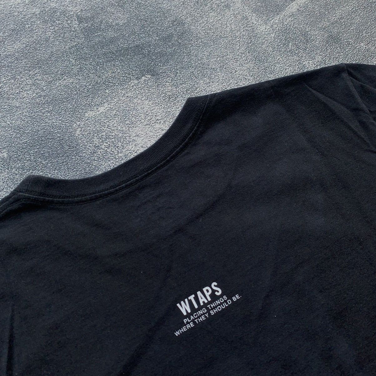 Japanese Brand × Wtaps 🔥WTAPS Logo T-Shirt Size US M / EU 48-50 / 2 - 4 Thumbnail