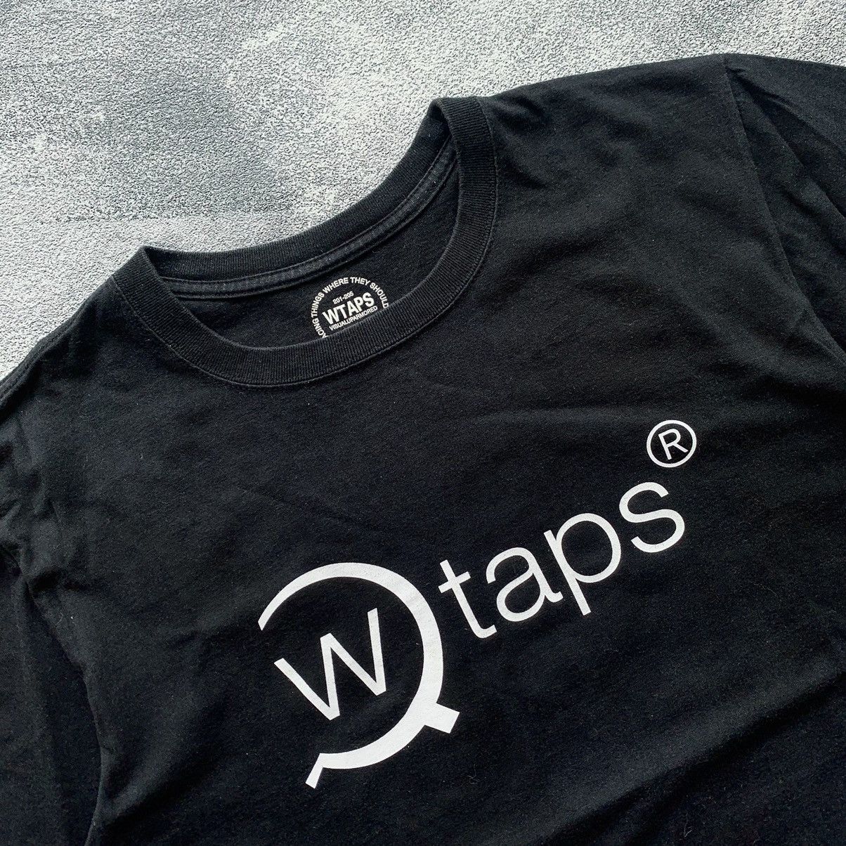 Japanese Brand × Wtaps 🔥WTAPS Logo T-Shirt Size US M / EU 48-50 / 2 - 3 Thumbnail