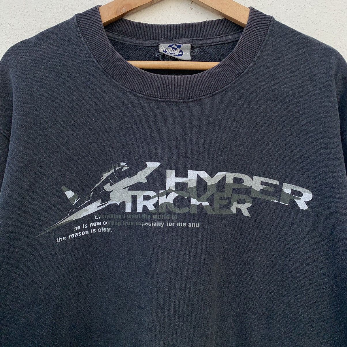 Japanese Brand VINTAGE HYPER TRICKER EXTREME SWEATSHIRT BIG LOGO Size US M / EU 48-50 / 2 - 4 Thumbnail