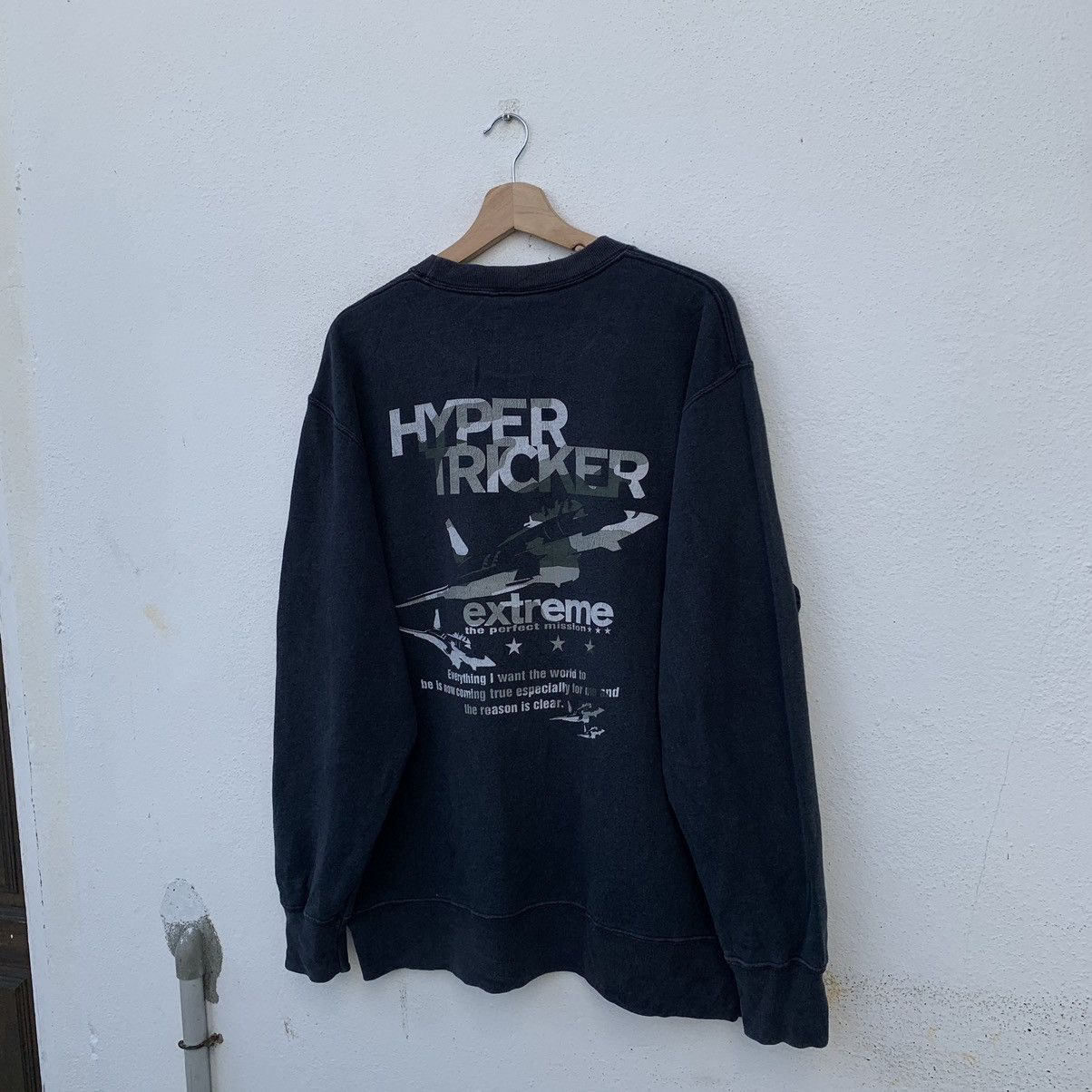 Japanese Brand VINTAGE HYPER TRICKER EXTREME SWEATSHIRT BIG LOGO Size US M / EU 48-50 / 2 - 6 Thumbnail