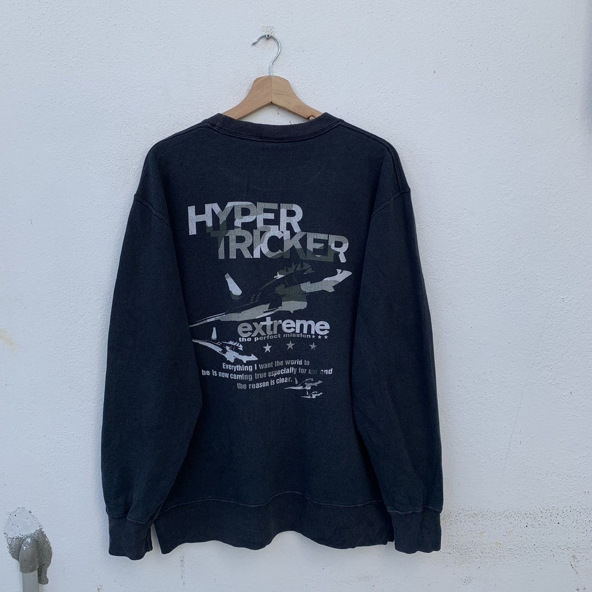 Japanese Brand VINTAGE HYPER TRICKER EXTREME SWEATSHIRT BIG LOGO Size US M / EU 48-50 / 2 - 2 Thumbnail
