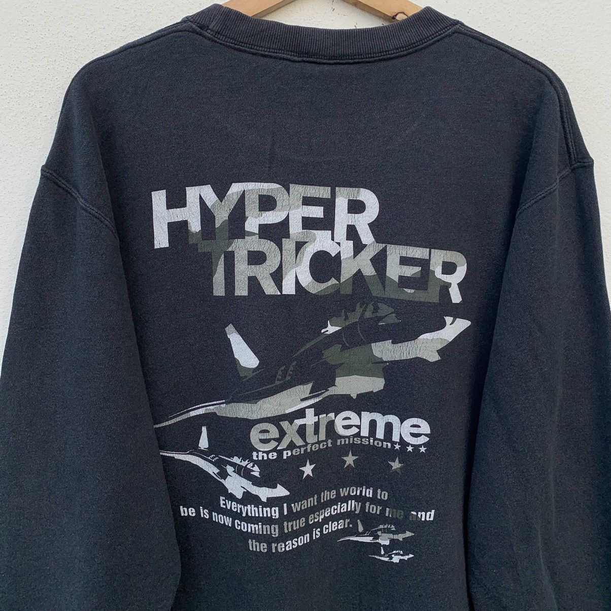 Japanese Brand VINTAGE HYPER TRICKER EXTREME SWEATSHIRT BIG LOGO Size US M / EU 48-50 / 2 - 7 Thumbnail