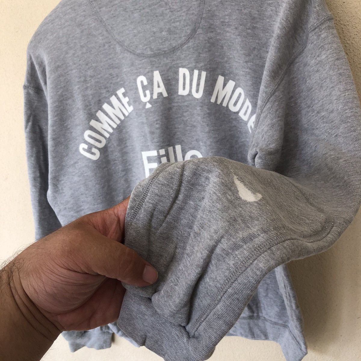 Comme Ca Ism × Japanese Brand VINTAGE BIG LOGO SWEATSHIRT COMME CA DU MODE Size US S / EU 44-46 / 1 - 7 Thumbnail