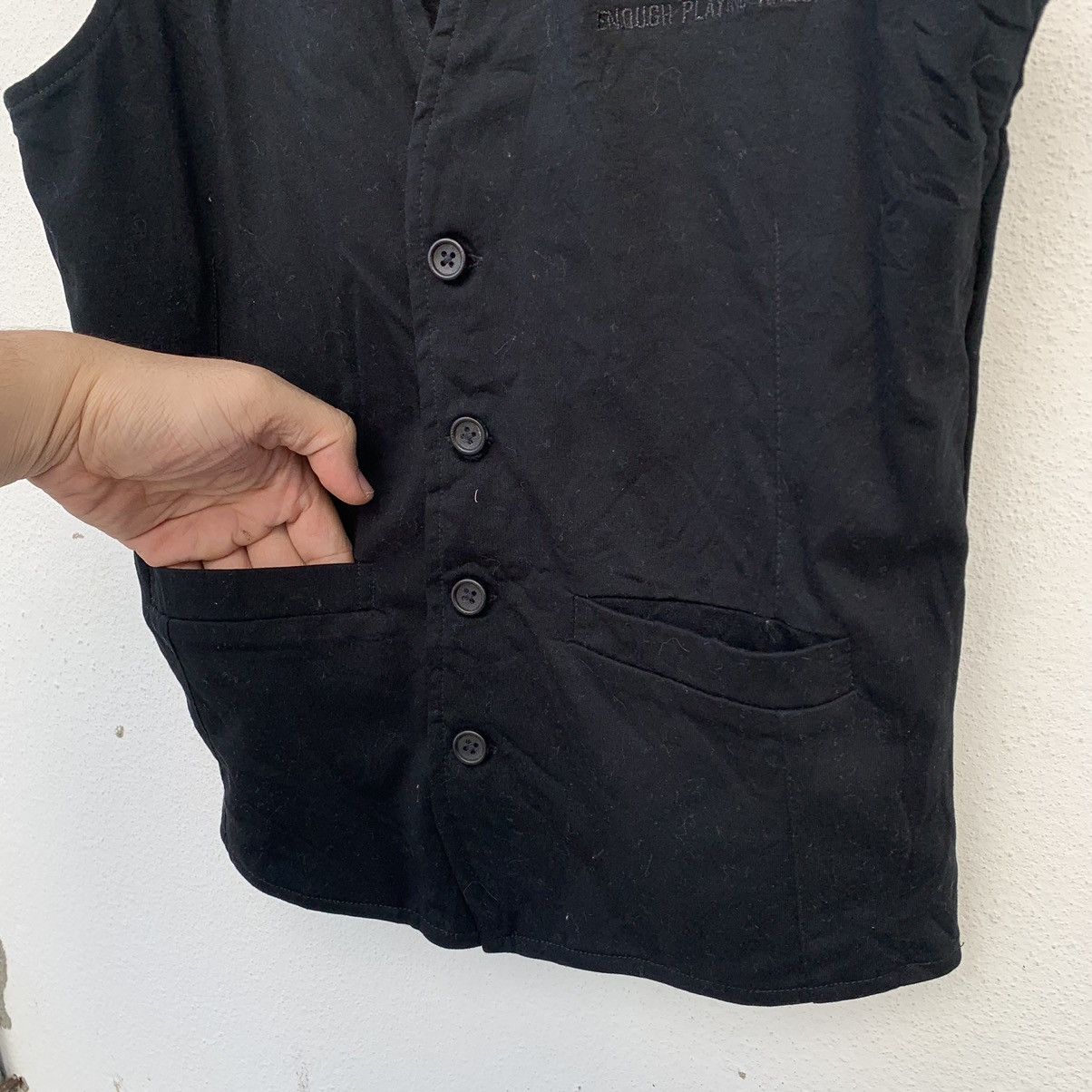Japanese Brand VINTAGE UTILITY MULTI POCKET CARGO VEST STOOGE & CO BIGLOGO Size US M / EU 48-50 / 2 - 7 Thumbnail