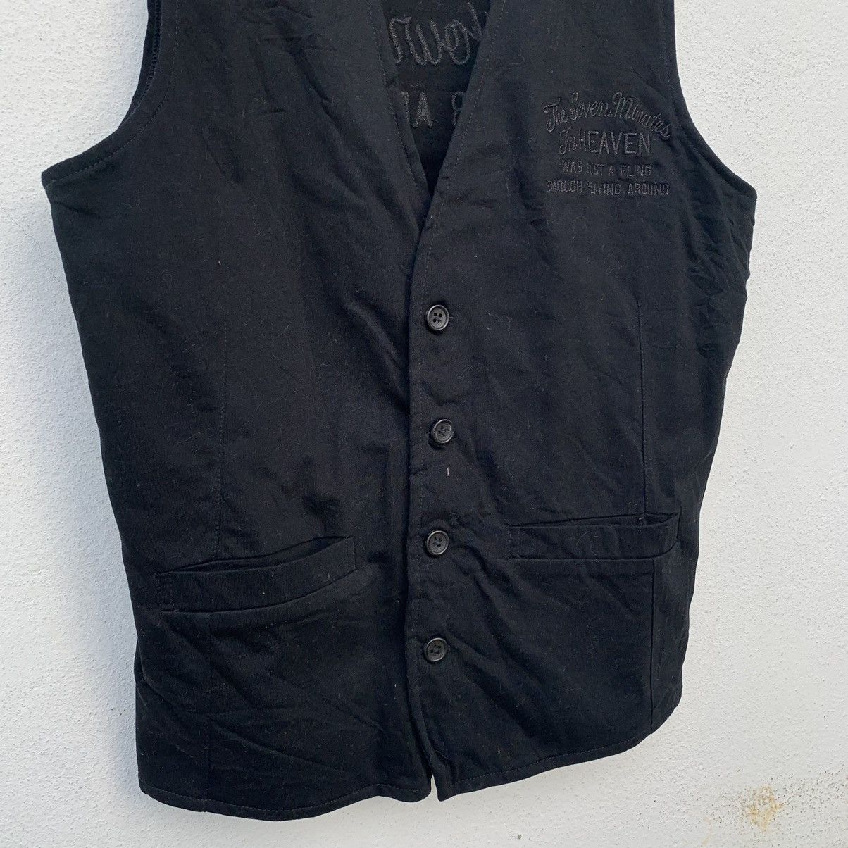 Japanese Brand VINTAGE UTILITY MULTI POCKET CARGO VEST STOOGE & CO BIGLOGO Size US M / EU 48-50 / 2 - 4 Thumbnail