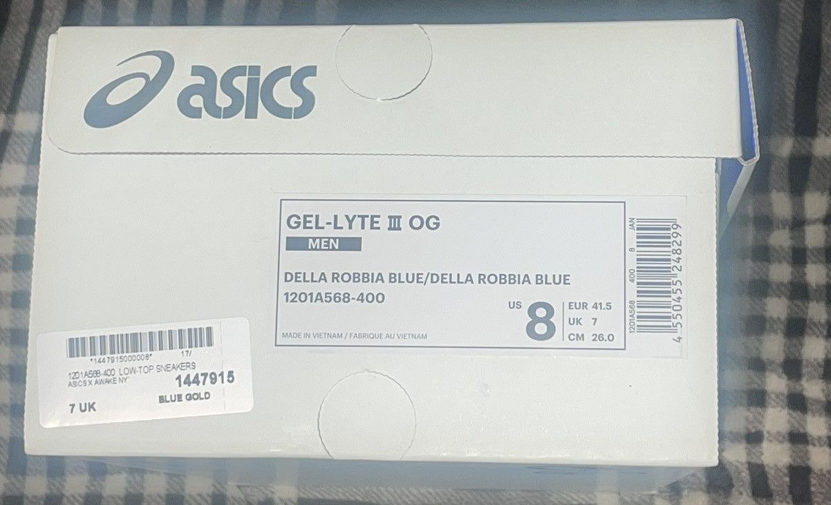 Asics × Awake NY LAST DROP EVER ASICS X Awake NY GEL-Lyte Trainers SZ 8 Size US 8 / EU 41 - 3 Thumbnail