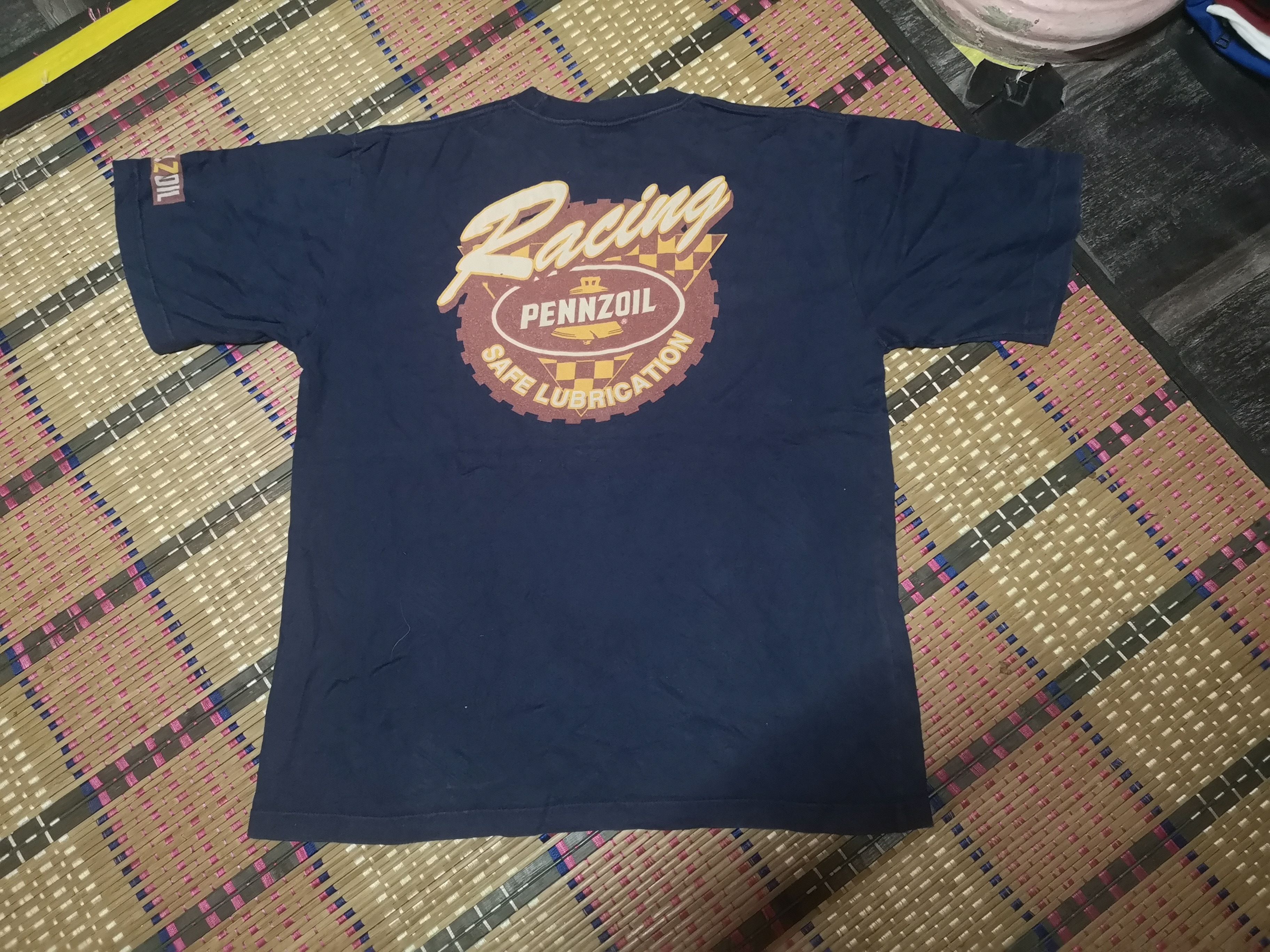 Japanese Brand Pennzoil Lubricant Shirt y2k Size US L / EU 52-54 / 3 - 1 Thumbnail