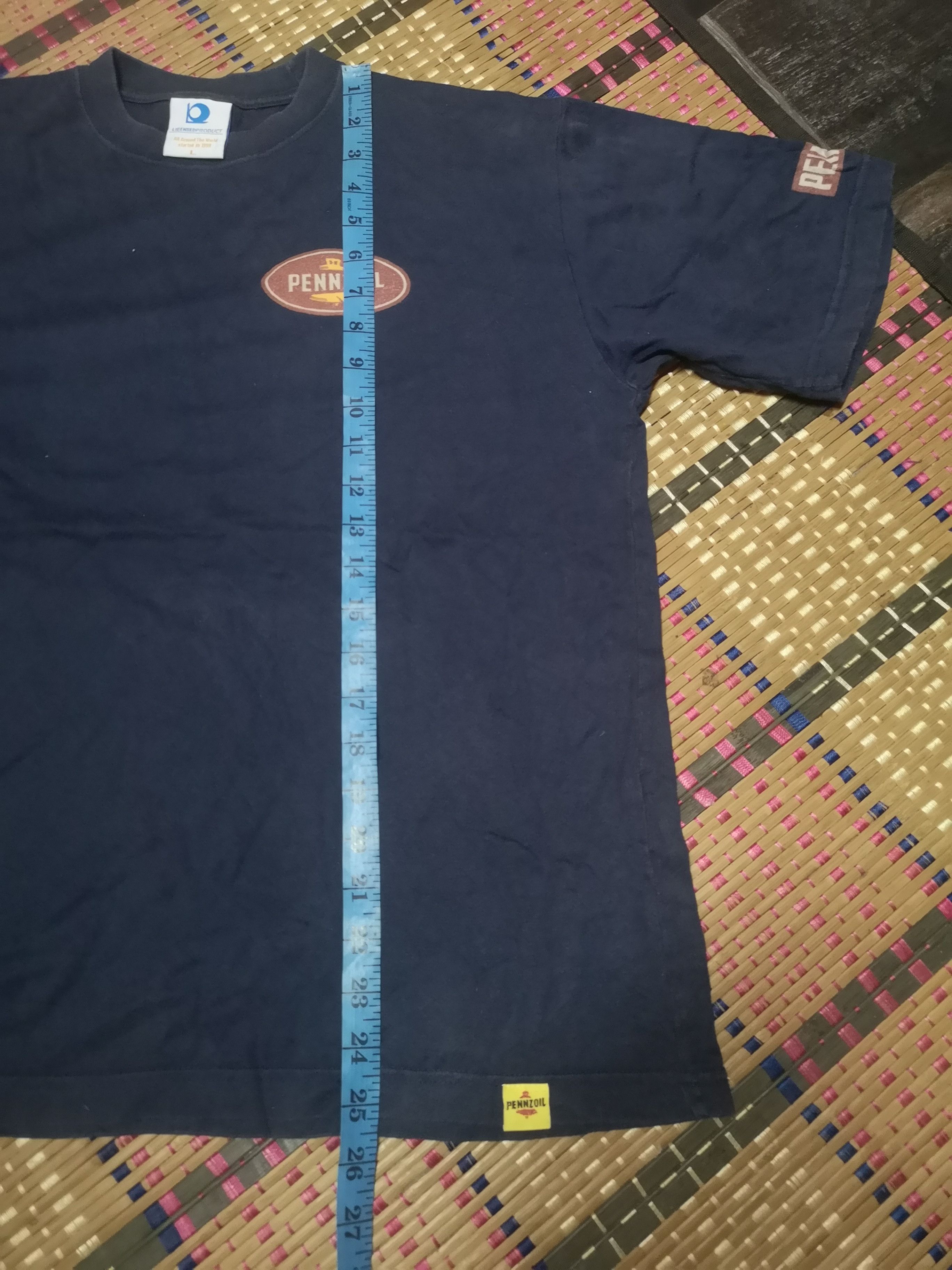 Japanese Brand Pennzoil Lubricant Shirt y2k Size US L / EU 52-54 / 3 - 7 Thumbnail