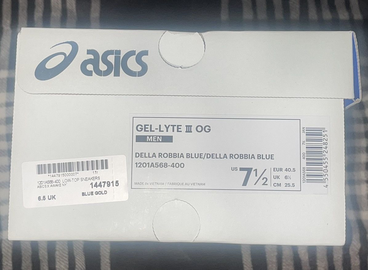 Asics × Awake NY LAST DROP EVER ASICS X Awake NY GEL-Lyte Trainers SZ 7.5 Size US 7.5 / EU 40-41 - 3 Thumbnail