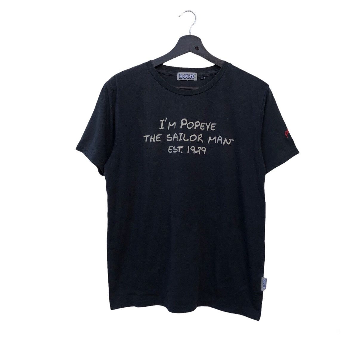 Cartoon Network VINTAGE POPEYE TEE SHORT SLEEVE BIG LOGO Size US L / EU 52-54 / 3 - 1 Thumbnail