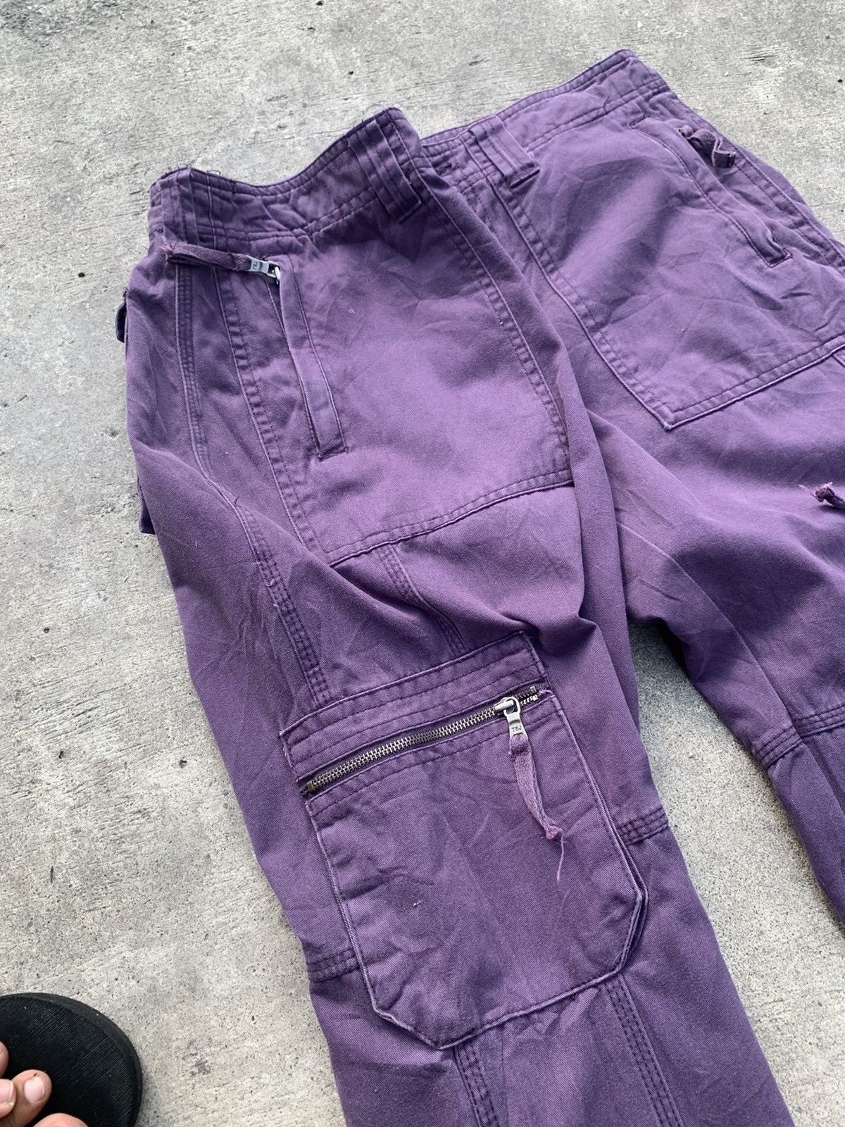 Japanese Brand Tbj jeans tactical multipocket cargo pants Size US 31 - 4 Thumbnail
