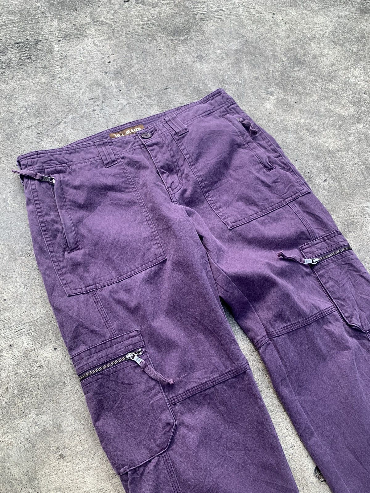 Japanese Brand Tbj jeans tactical multipocket cargo pants Size US 31 - 3 Thumbnail