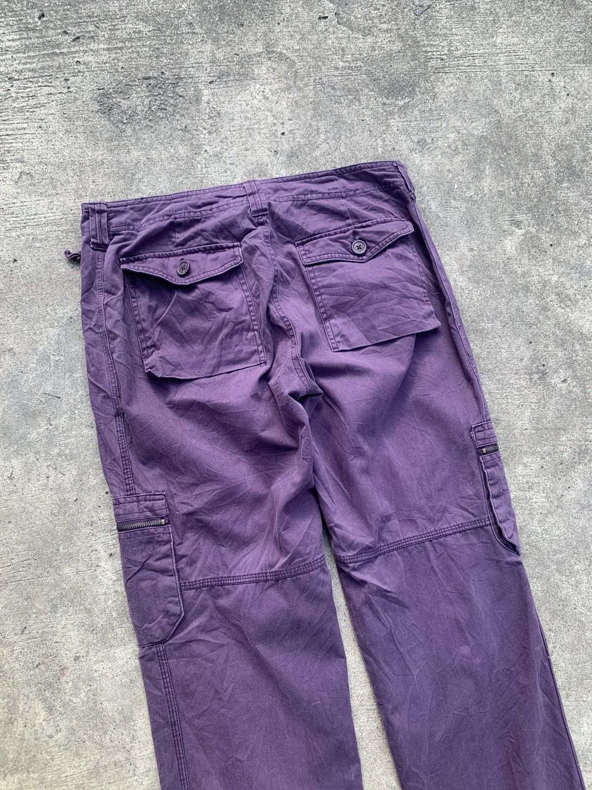 Japanese Brand Tbj jeans tactical multipocket cargo pants Size US 31 - 6 Thumbnail
