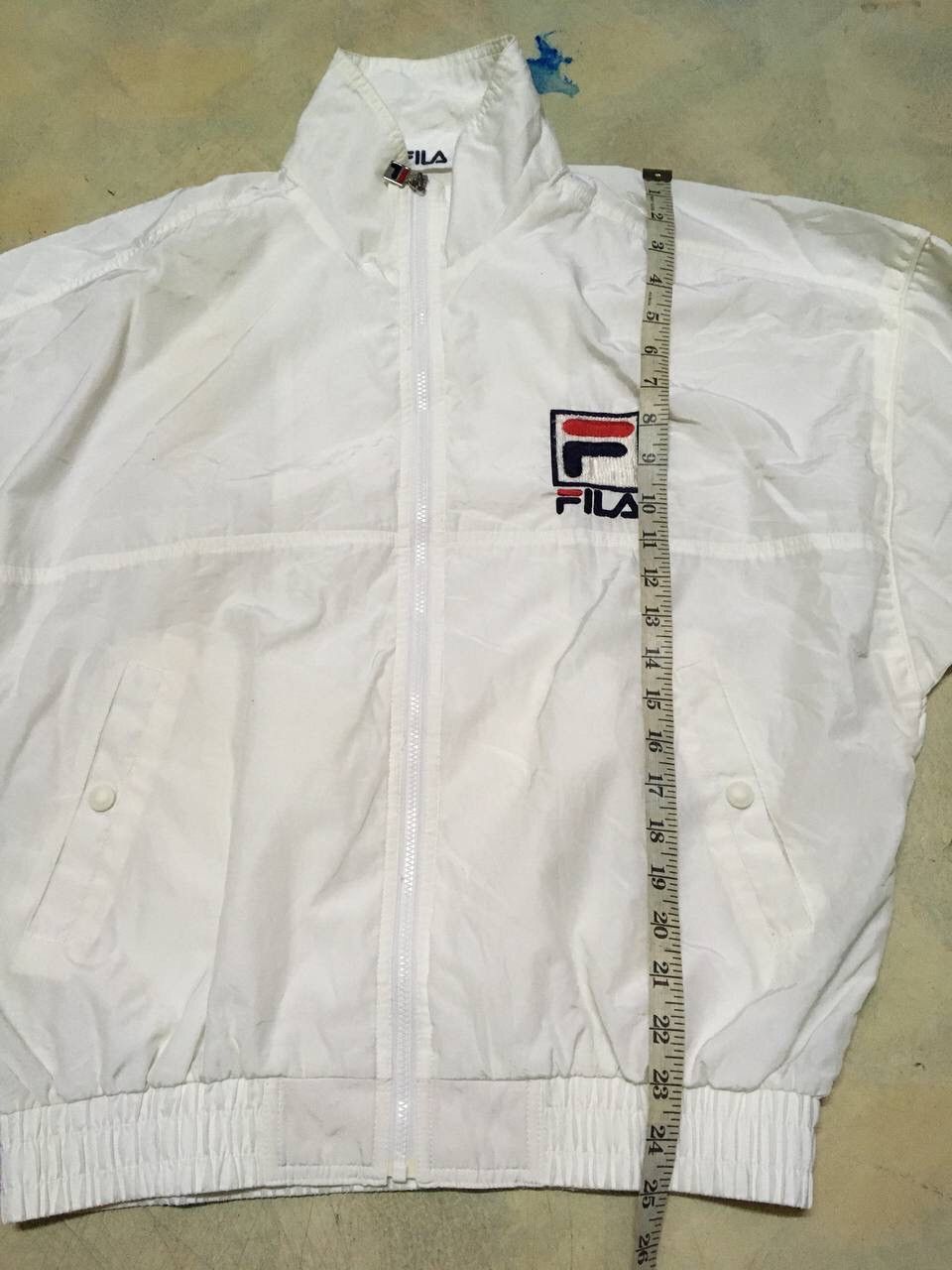 Fila Vintage Fila Bomber Jacket Big Logo Size US L / EU 52-54 / 3 - 11 Thumbnail