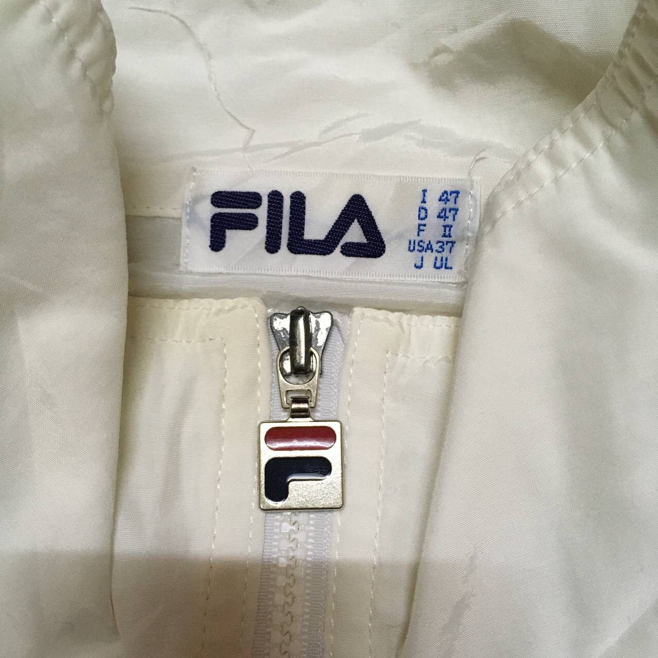 Fila Vintage Fila Bomber Jacket Big Logo Size US L / EU 52-54 / 3 - 7 Thumbnail