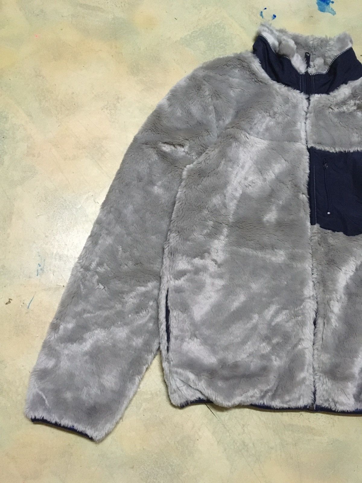 Japanese Brand Rageblue Fur Jacket Fleece Jacket Size US L / EU 52-54 / 3 - 2 Thumbnail