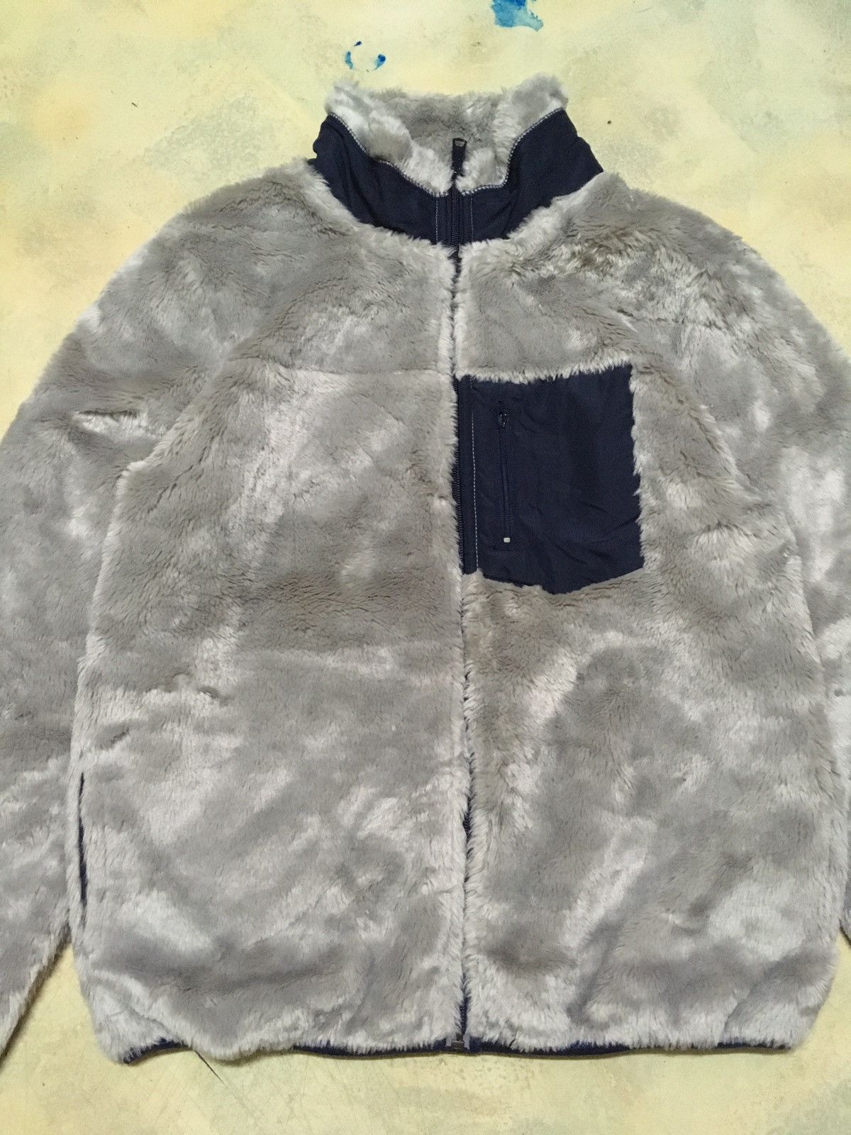 Japanese Brand Rageblue Fur Jacket Fleece Jacket Size US L / EU 52-54 / 3 - 3 Thumbnail