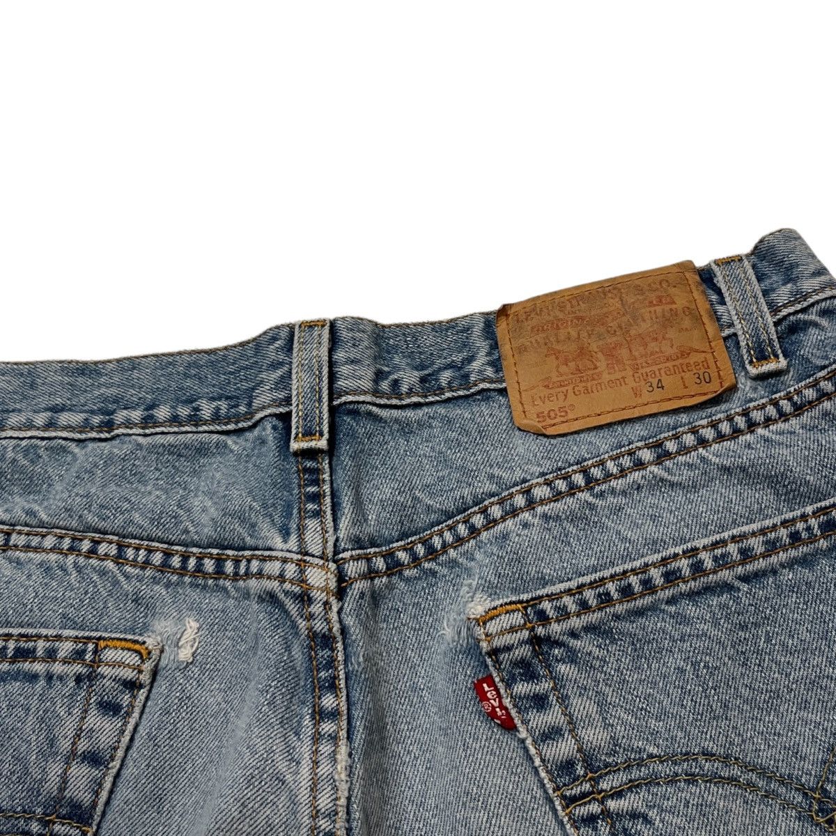 Levi's × Vintage Levi’s 505 Light Wash Jeans Size US 33 - 5 Thumbnail