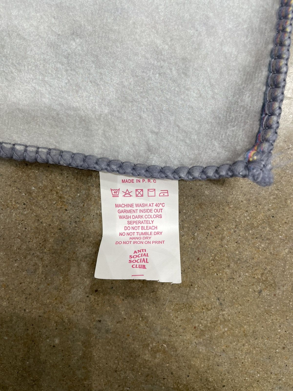 Anti Social Social Club Anti Social Social Club Towel / Blanket Size ONE SIZE - 7 Thumbnail