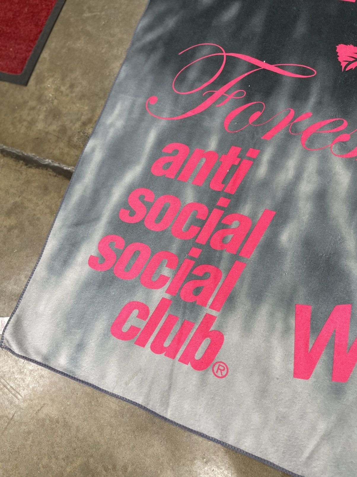 Anti Social Social Club Anti Social Social Club Towel / Blanket Size ONE SIZE - 4 Thumbnail