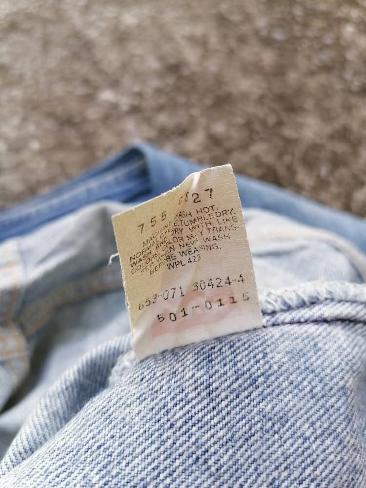 Levi's × Levi's Vintage Clothing Levi's Strauss 501 Fly Button Denim Jeans Size US 32 / EU 48 - 5 Thumbnail