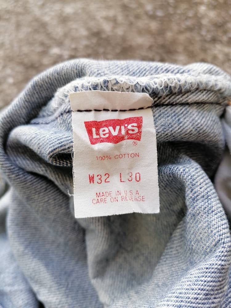 Levi's × Levi's Vintage Clothing Levi's Strauss 501 Fly Button Denim Jeans Size US 32 / EU 48 - 4 Thumbnail