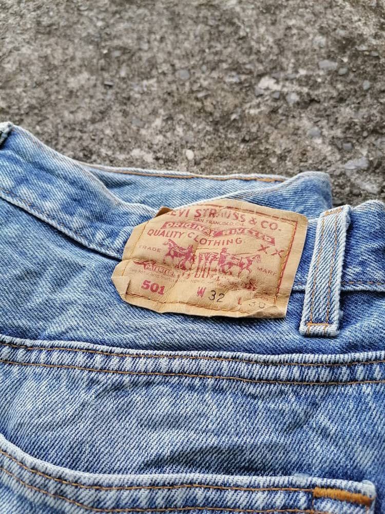 Levi's × Levi's Vintage Clothing Levi's Strauss 501 Fly Button Denim Jeans Size US 32 / EU 48 - 6 Thumbnail