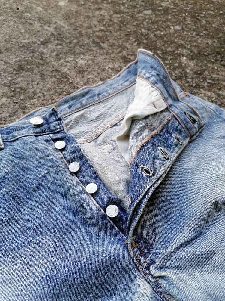 Levi's × Levi's Vintage Clothing Levi's Strauss 501 Fly Button Denim Jeans Size US 32 / EU 48 - 3 Thumbnail