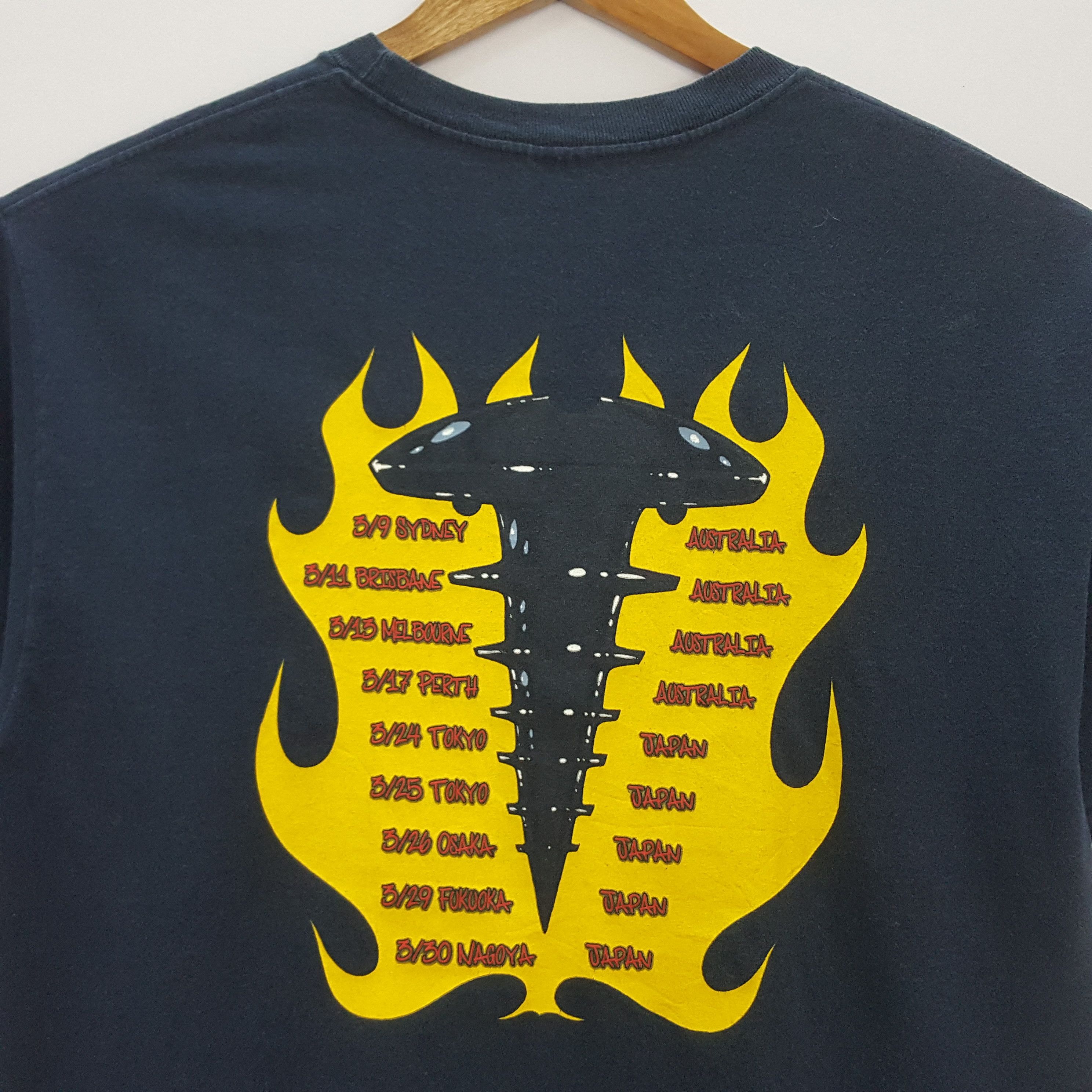 Band Tees × Vintage Vintage 90s The Offspring American Punk Rock Band Tour Tees Size US L / EU 52-54 / 3 - 3 Thumbnail