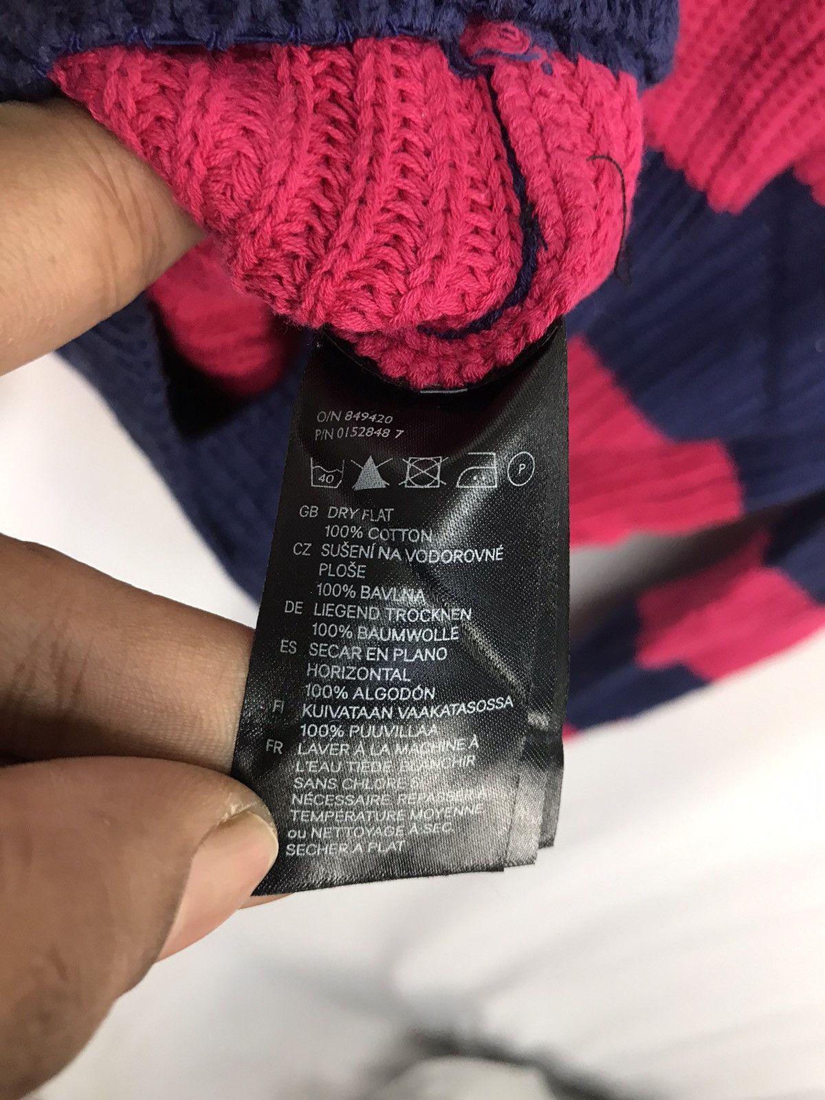 H&M H&M knitwear stripe sweatshirt Size US M / EU 48-50 / 2 - 4 Thumbnail
