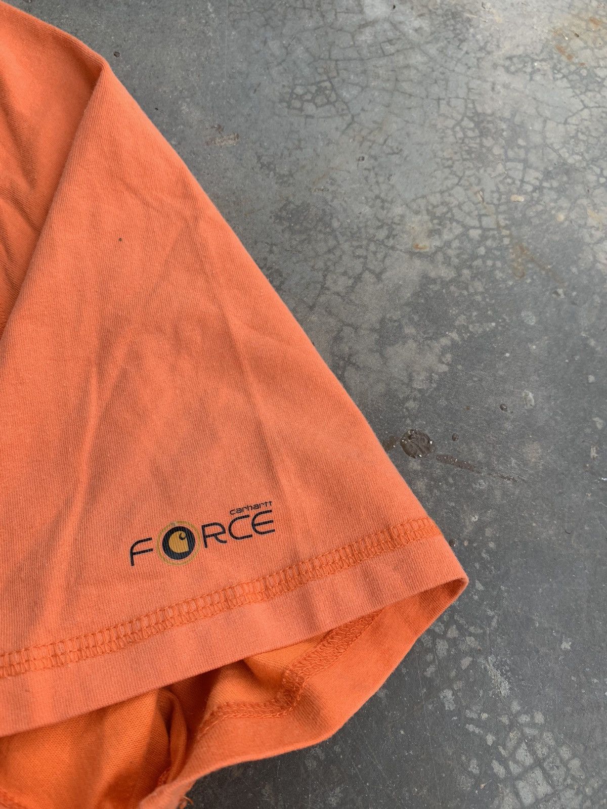 Carhartt Vintage neon Orange Carhartt Tee Size US XL / EU 56 / 4 - 5 Thumbnail
