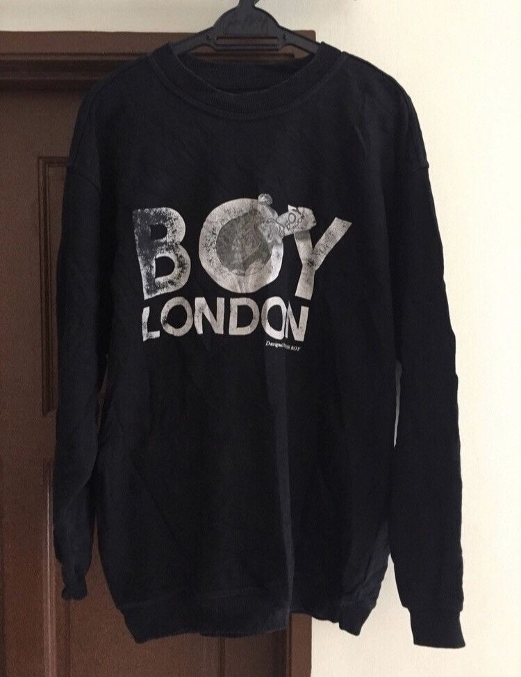 Boy London × Vintage Boy London Sweatshirt big Logo Size US L / EU 52-54 / 3 - 1 Thumbnail