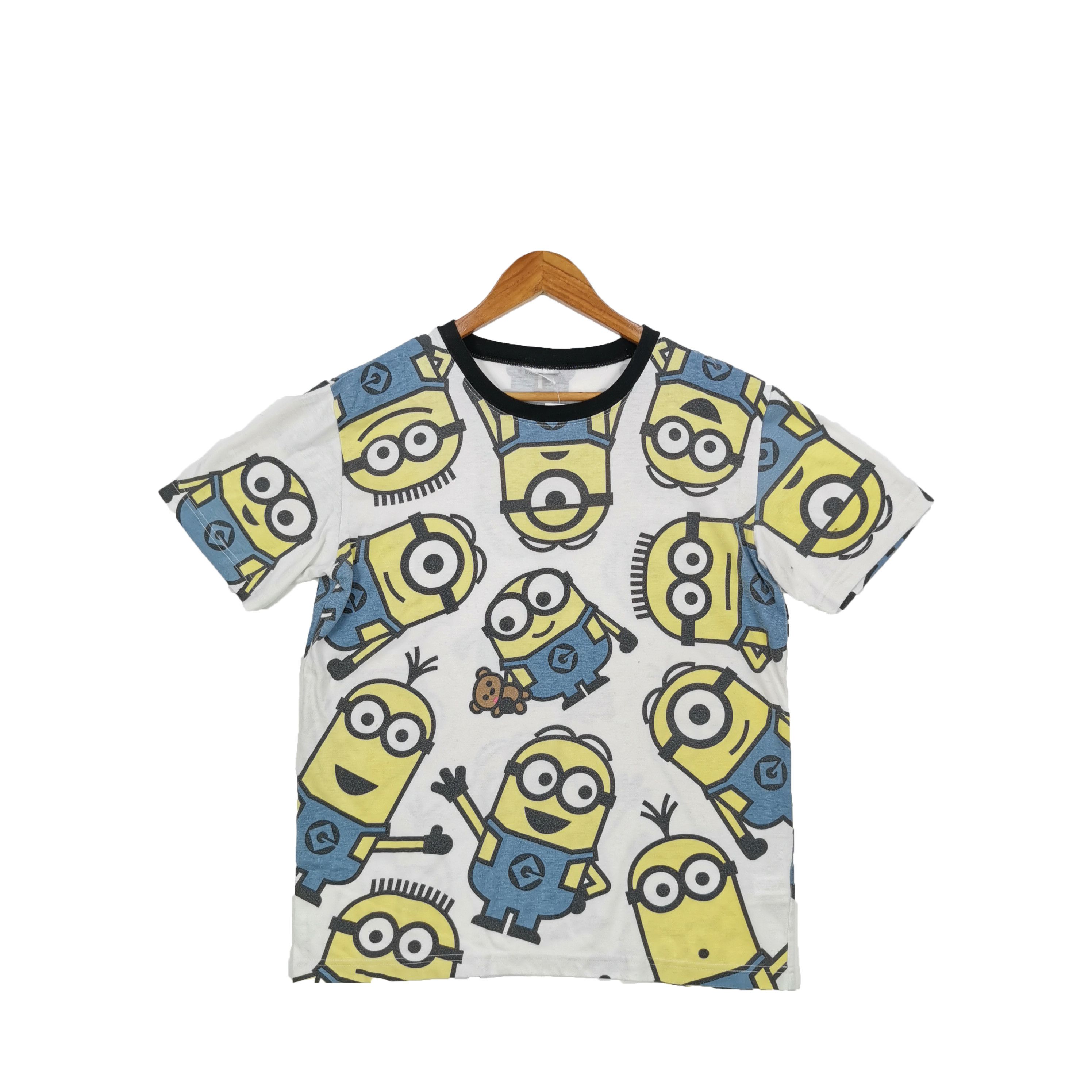 Vintage Minion T Shirt Nickelodeon Cartoon Crewneck Tee