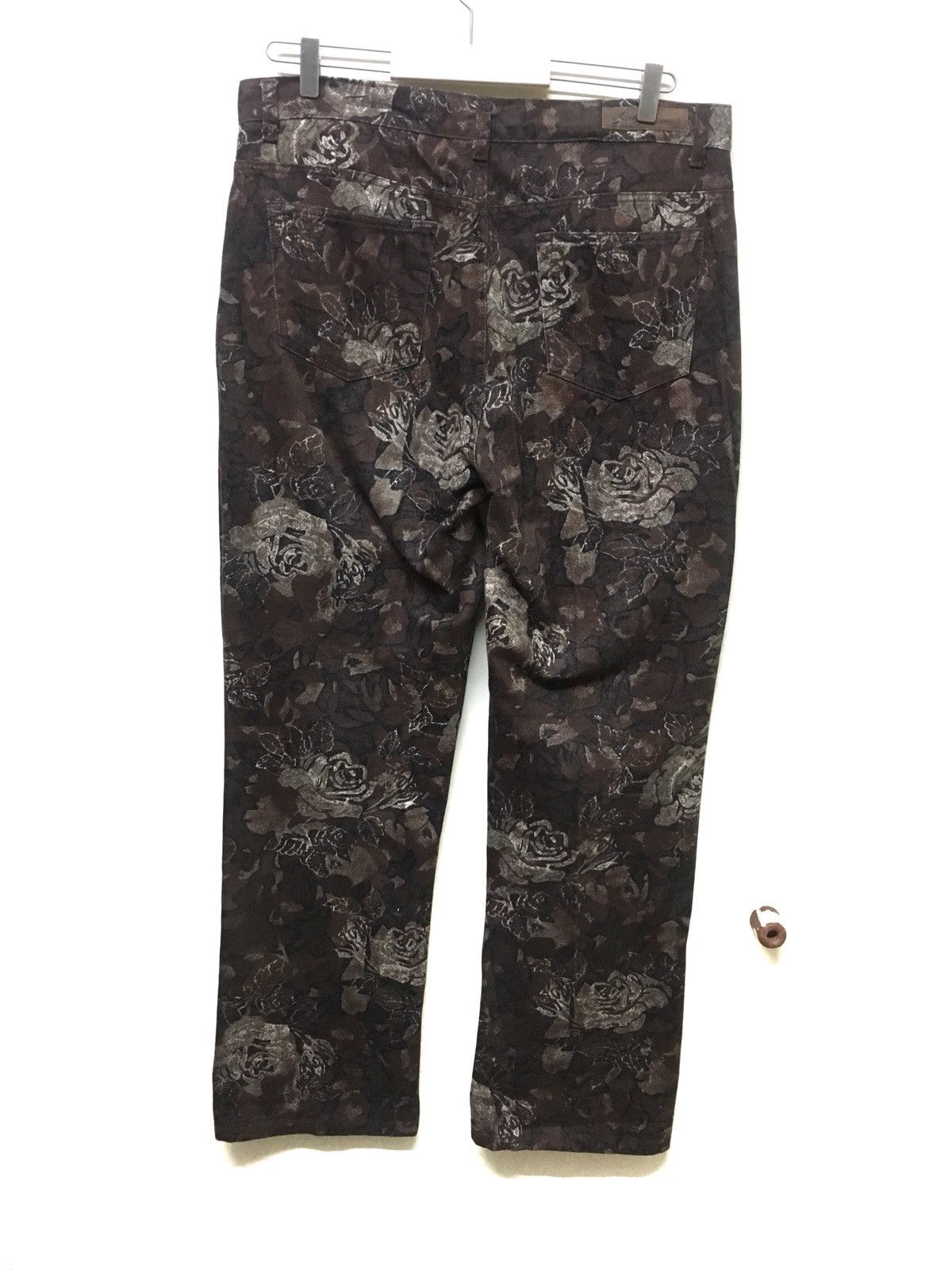 Bill Blass × Designer × Japanese Brand Japan Brand Bill Blass Flower motif Trouser Pants Size US 36 / EU 52 - 6 Thumbnail