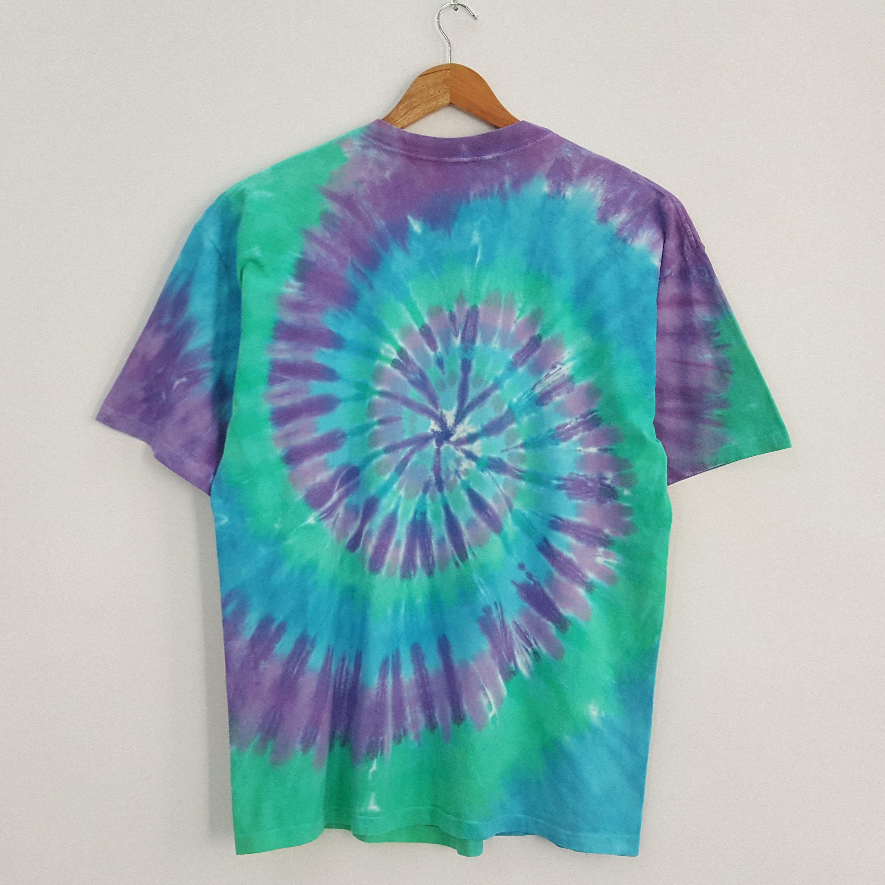 Band Tees × Liquid Blue × Vintage Vintage 90's JERRY GARCIA American Rock Band t-shirt Size US XL / EU 56 / 4 - 2 Thumbnail