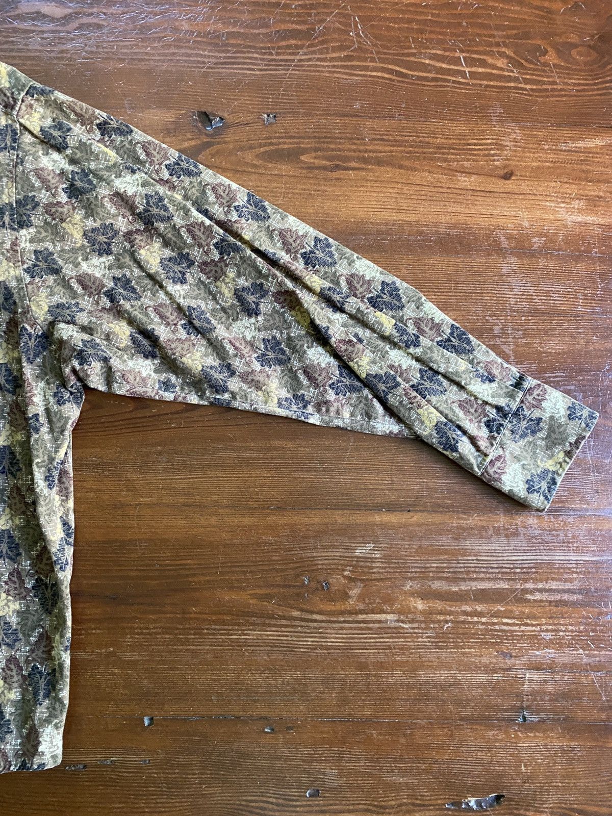 Natural Issue Vintage 90’s Natural Issue Leaves All Over Button Up Size US L / EU 52-54 / 3 - 5 Thumbnail