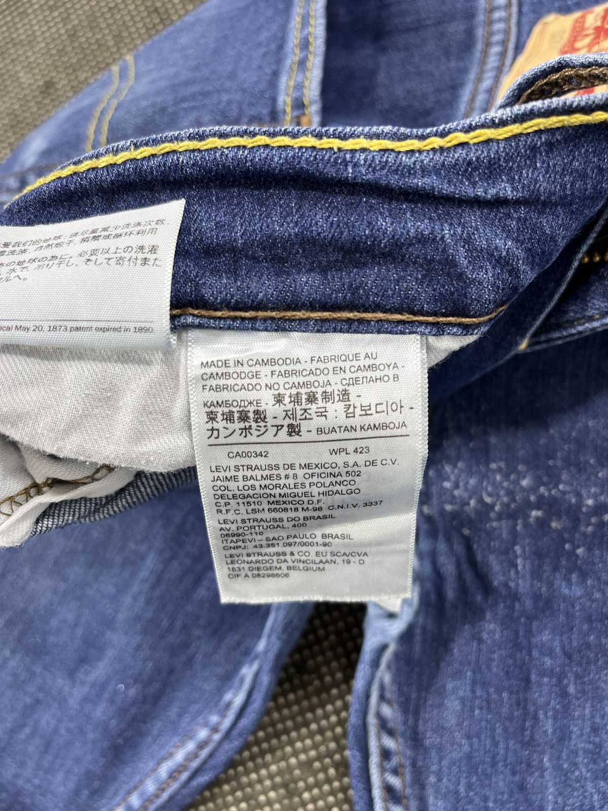 Levi's Vintage Levis 527 Stretch Boot Cut Jeans - J635 Size US 36 / EU 52 - 8 Thumbnail