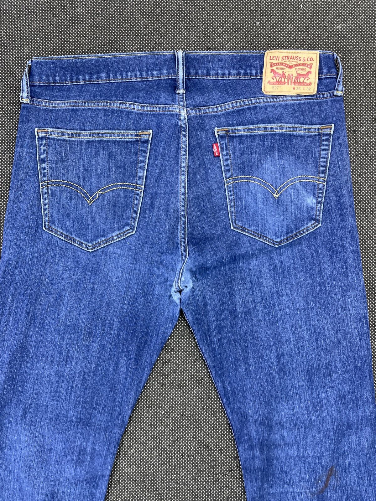 Levi's Vintage Levis 527 Stretch Boot Cut Jeans - J635 Size US 36 / EU 52 - 4 Thumbnail