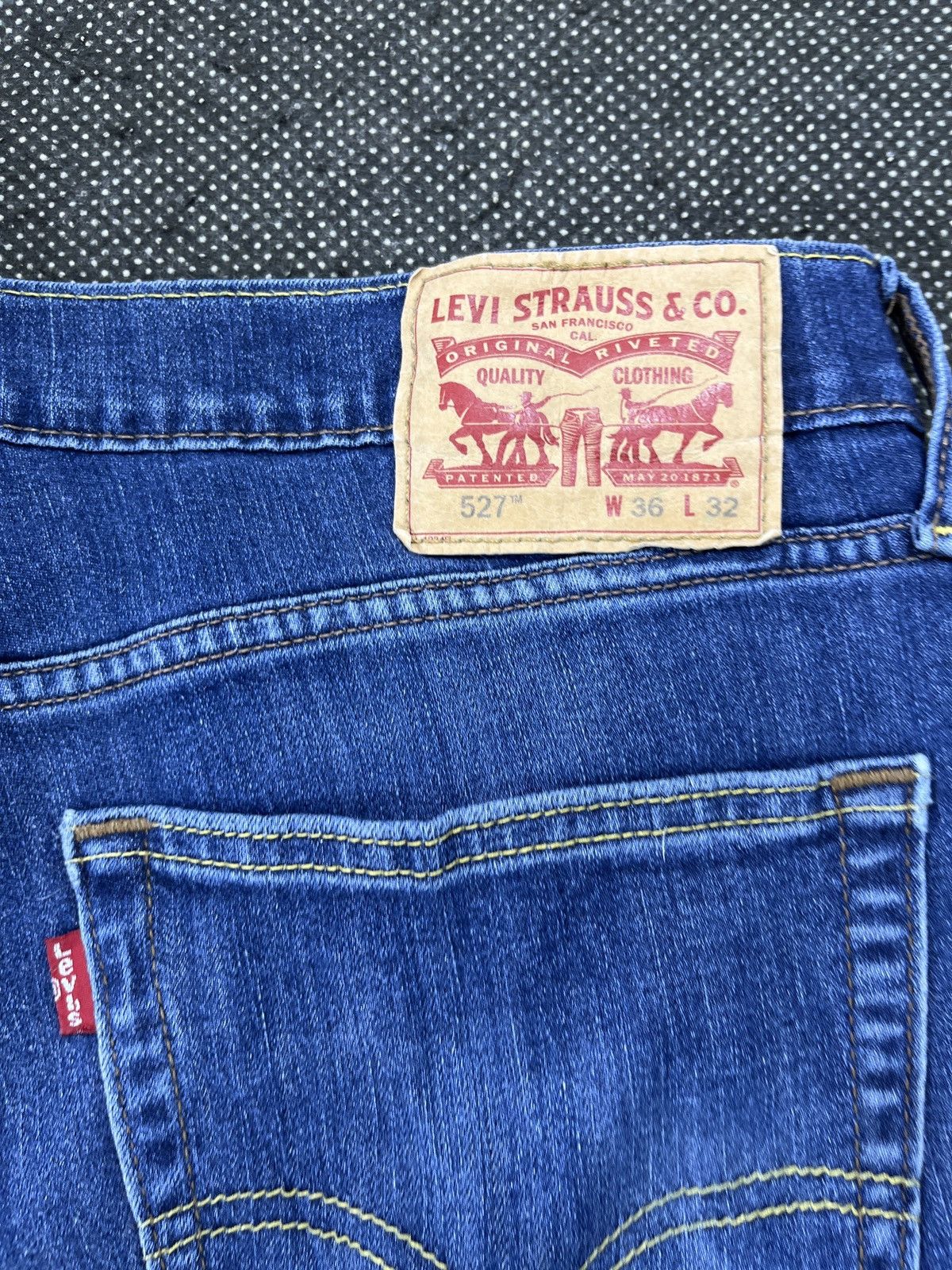 Levi's Vintage Levis 527 Stretch Boot Cut Jeans - J635 Size US 36 / EU 52 - 12 Thumbnail