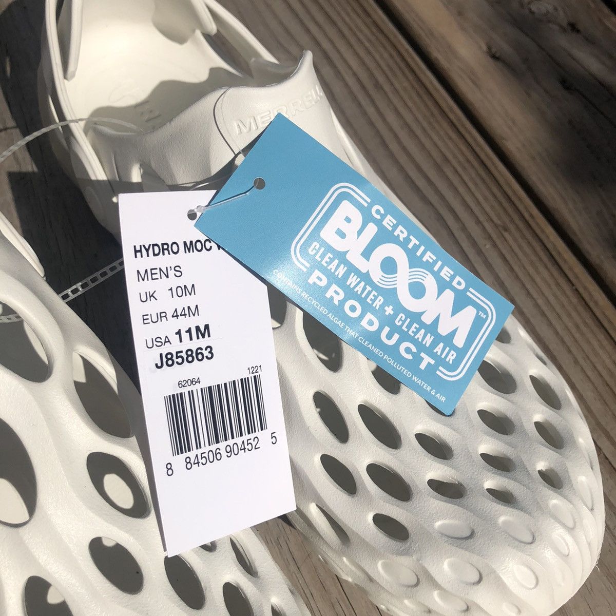 Merrell Merrell Hydro Moc Bloom Slip On Clogs White Size US 11 / EU 44 - 2 Thumbnail