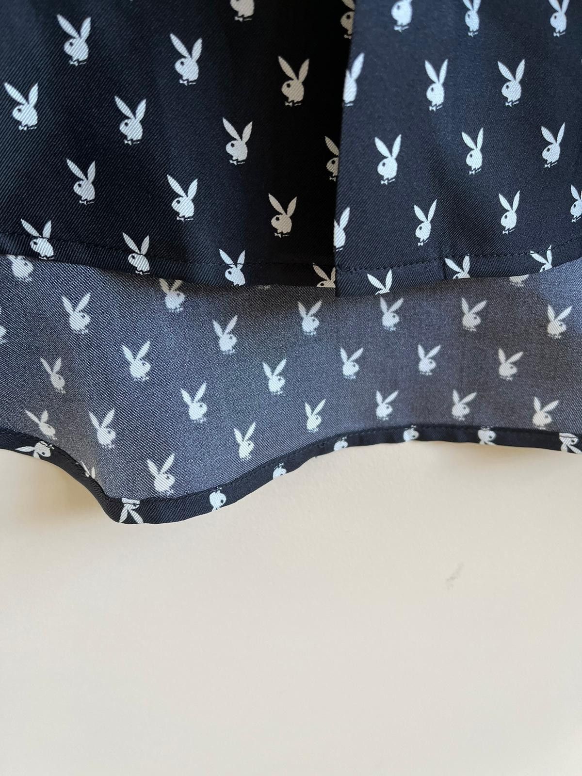 Amiri × Playboy Button up Shirt in Black Color with White Polka Size US M / EU 48-50 / 2 - 11 Thumbnail