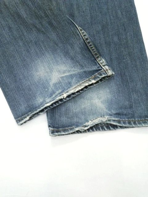 Levi's × Vintage Vintage Levis 501 Straight Leg Distressed Jeans 36x30 Size US 36 / EU 52 - 3 Thumbnail